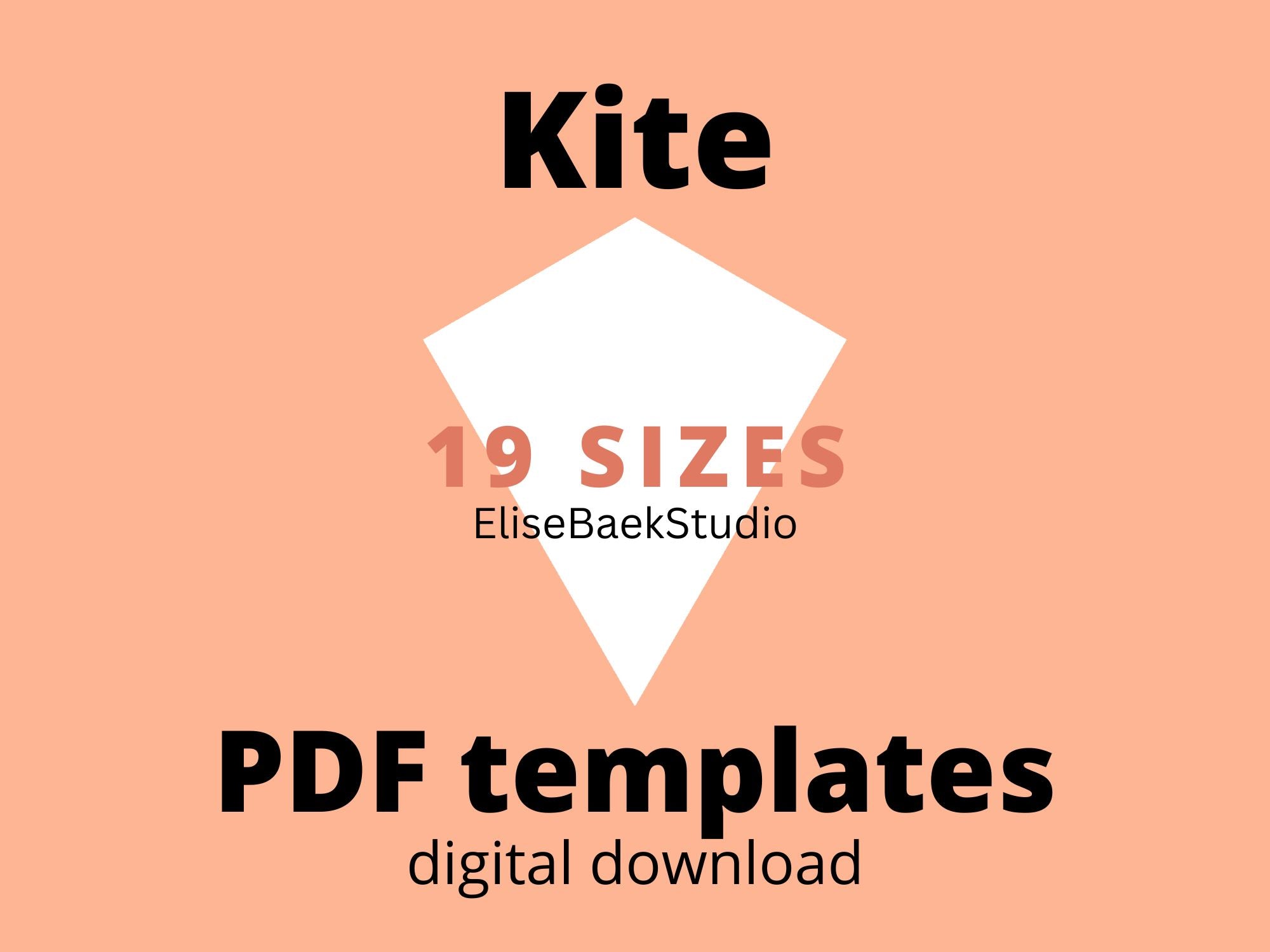 Kite Templates - 60°