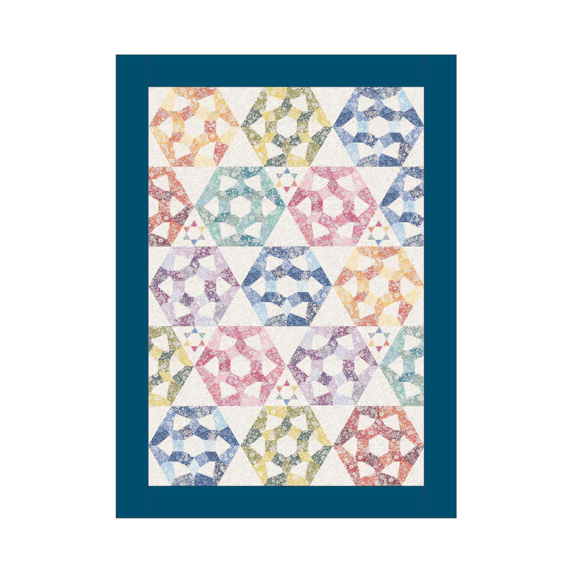 Crowning Star Quilt SVG templates
