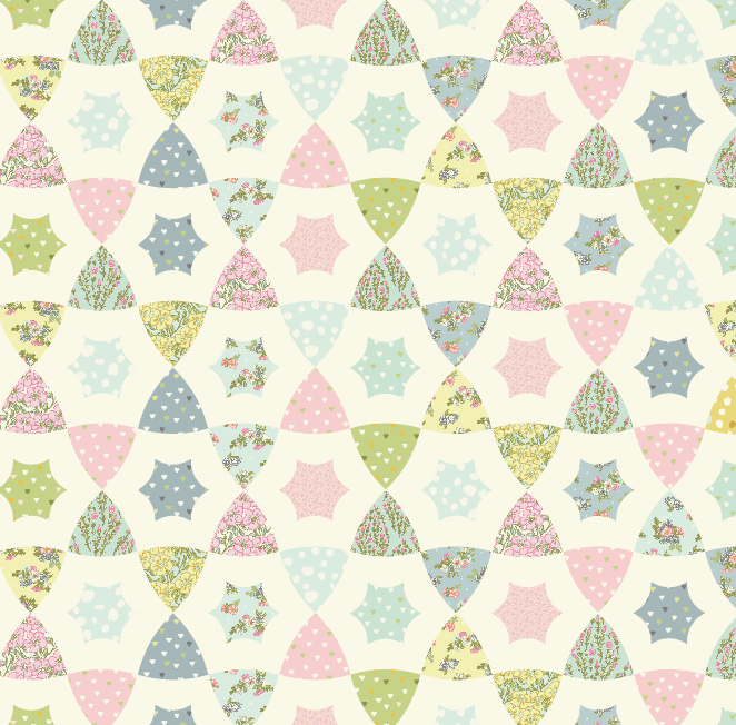 Starlight Garden EPP Quilt