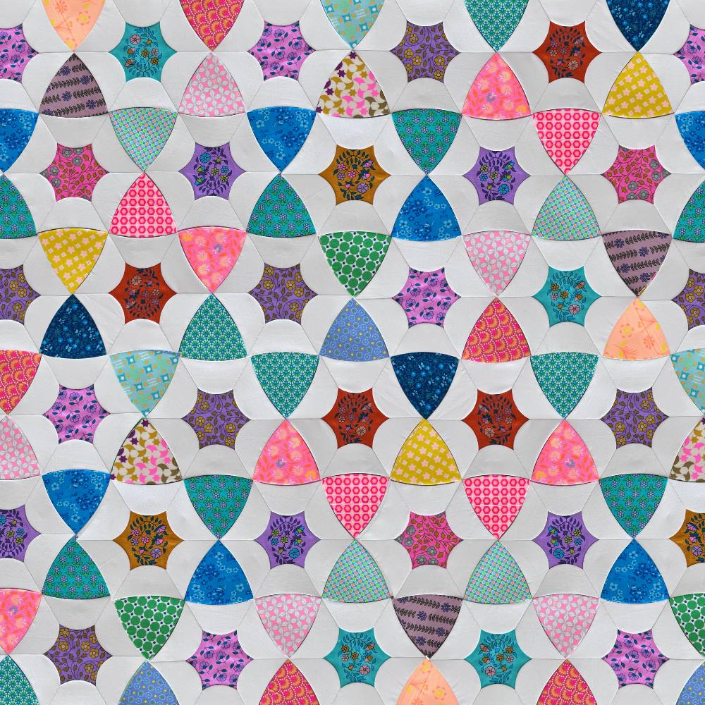 Starlight Garden EPP Quilt