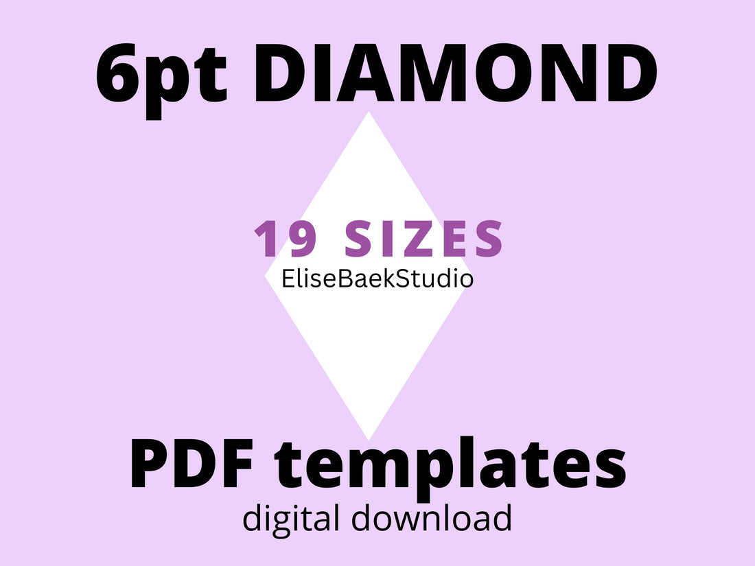 Diamond Templates - 6pt