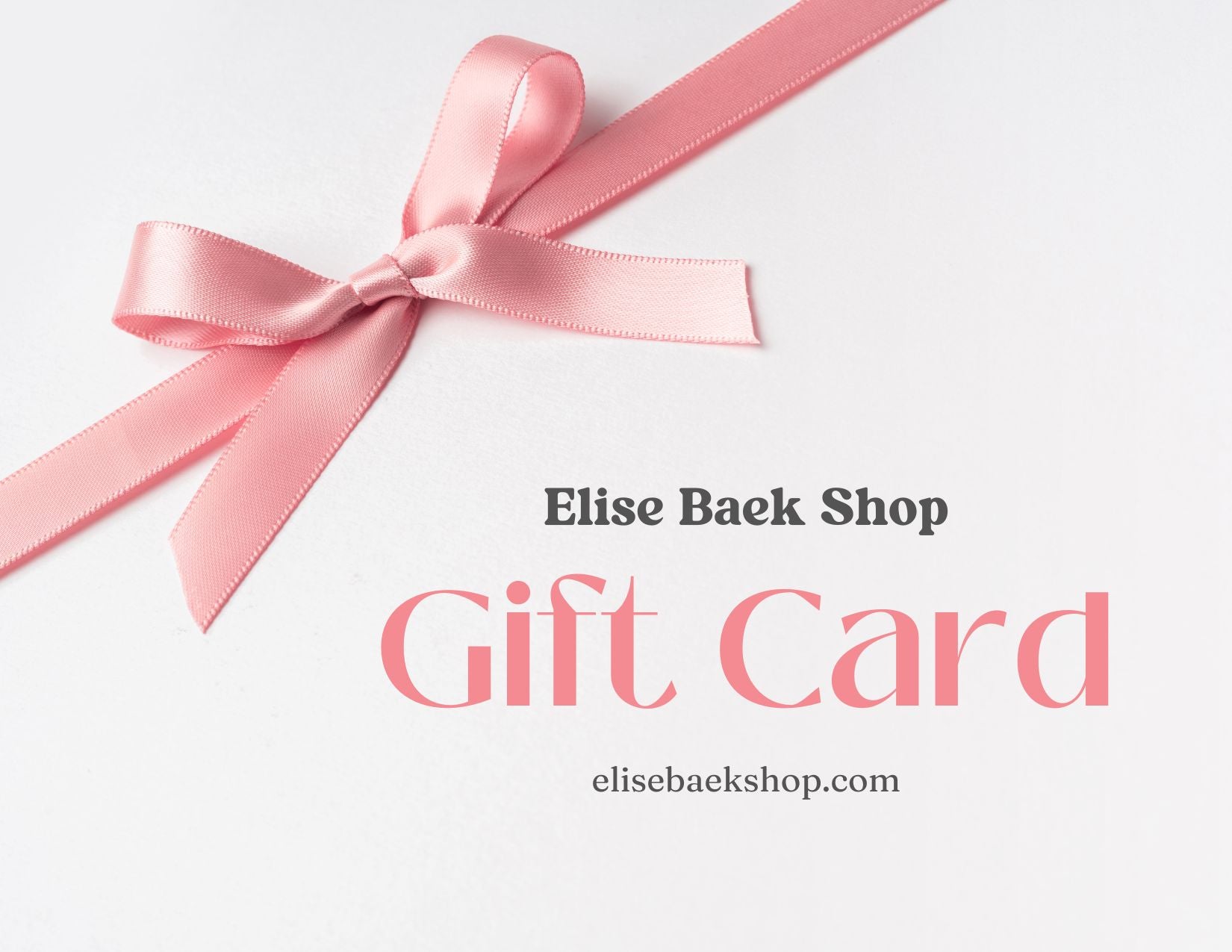 ELISEBAEKshop Gift Card