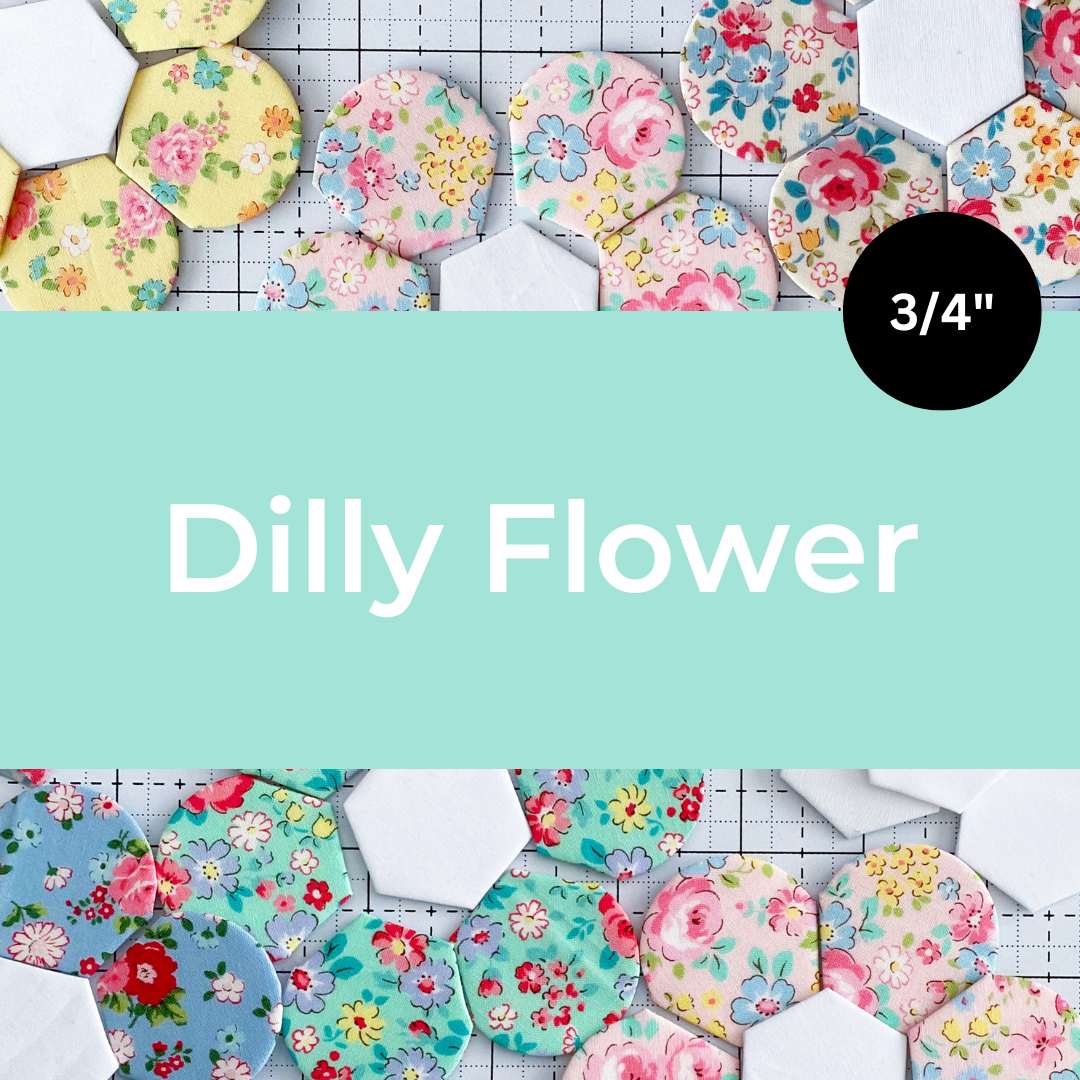 3/4" Dilly Flower