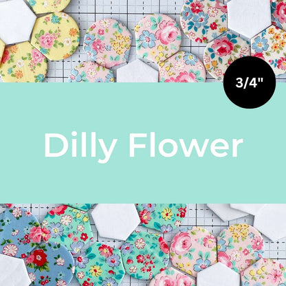 3/4" Dilly Flower