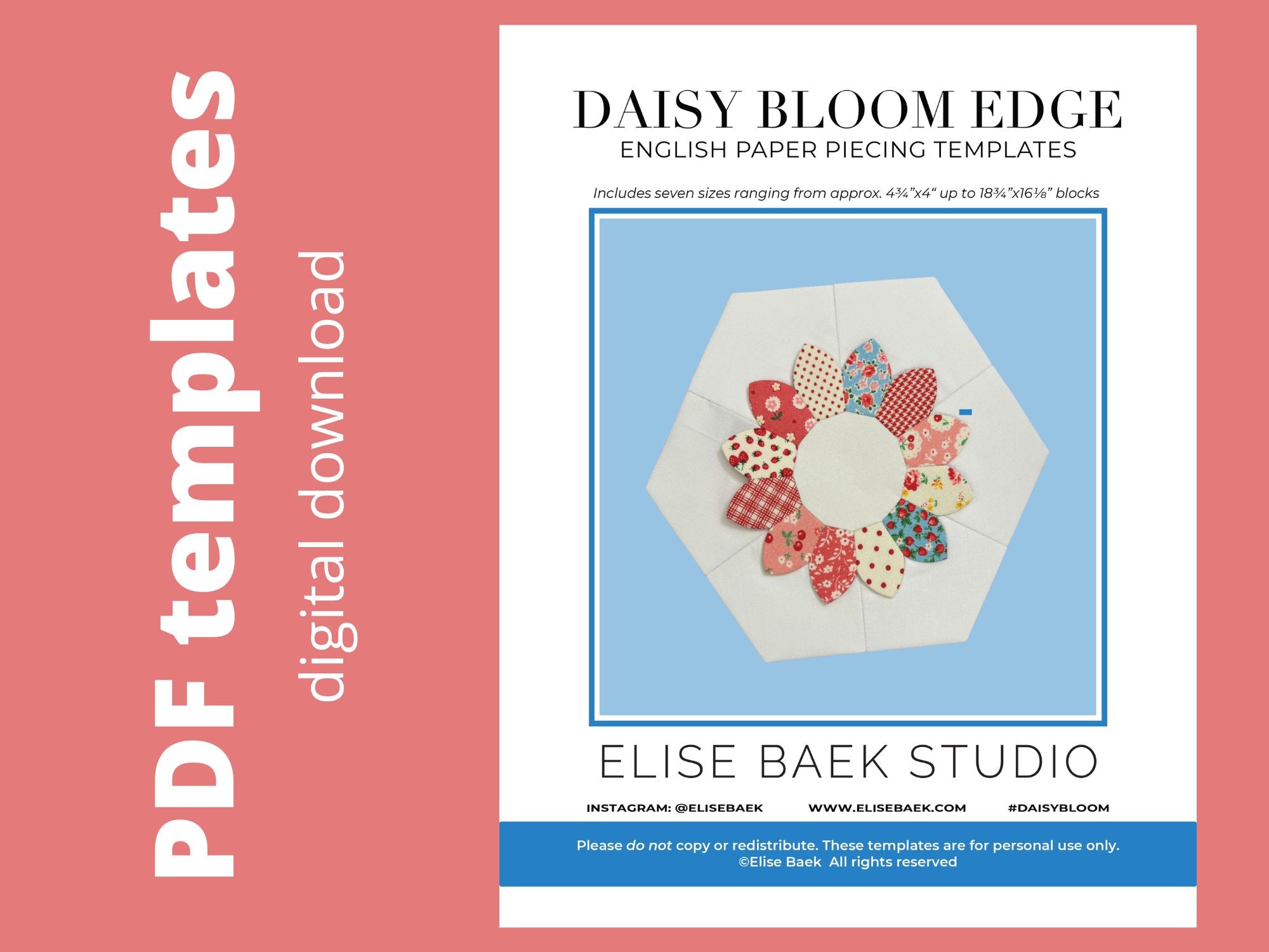 Daisy Bloom EDGE PDF Template