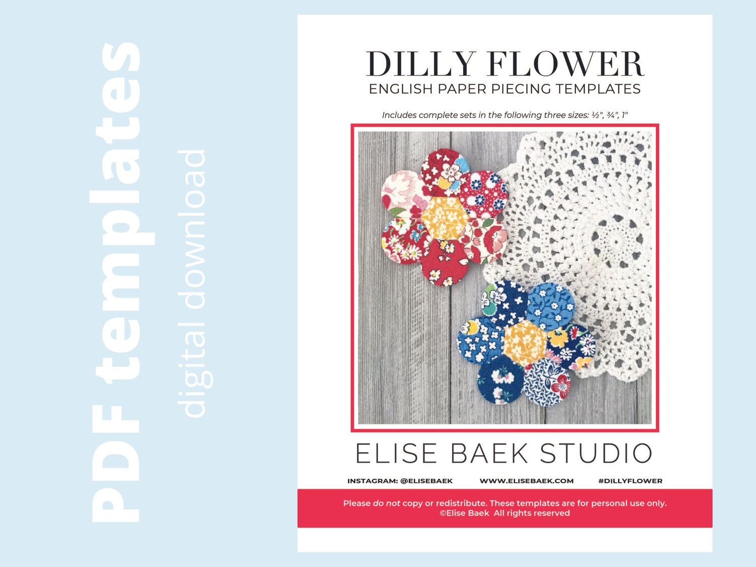 Dilly Flower PDF Template 1