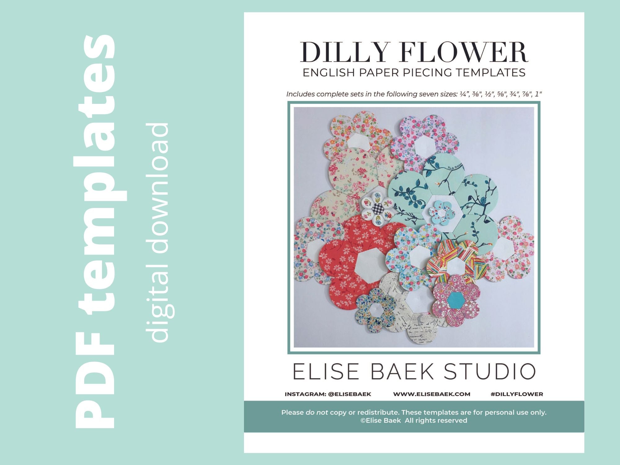 Dilly Flower PDF Template 3
