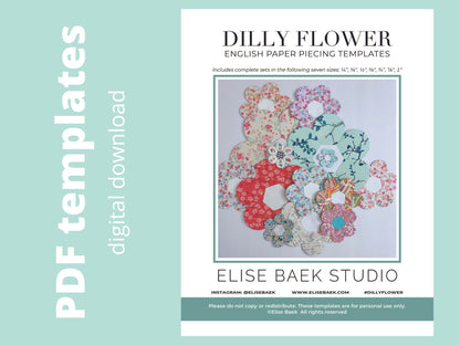 Dilly Flower PDF Template 3