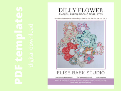Dilly Flower PDF Template 4