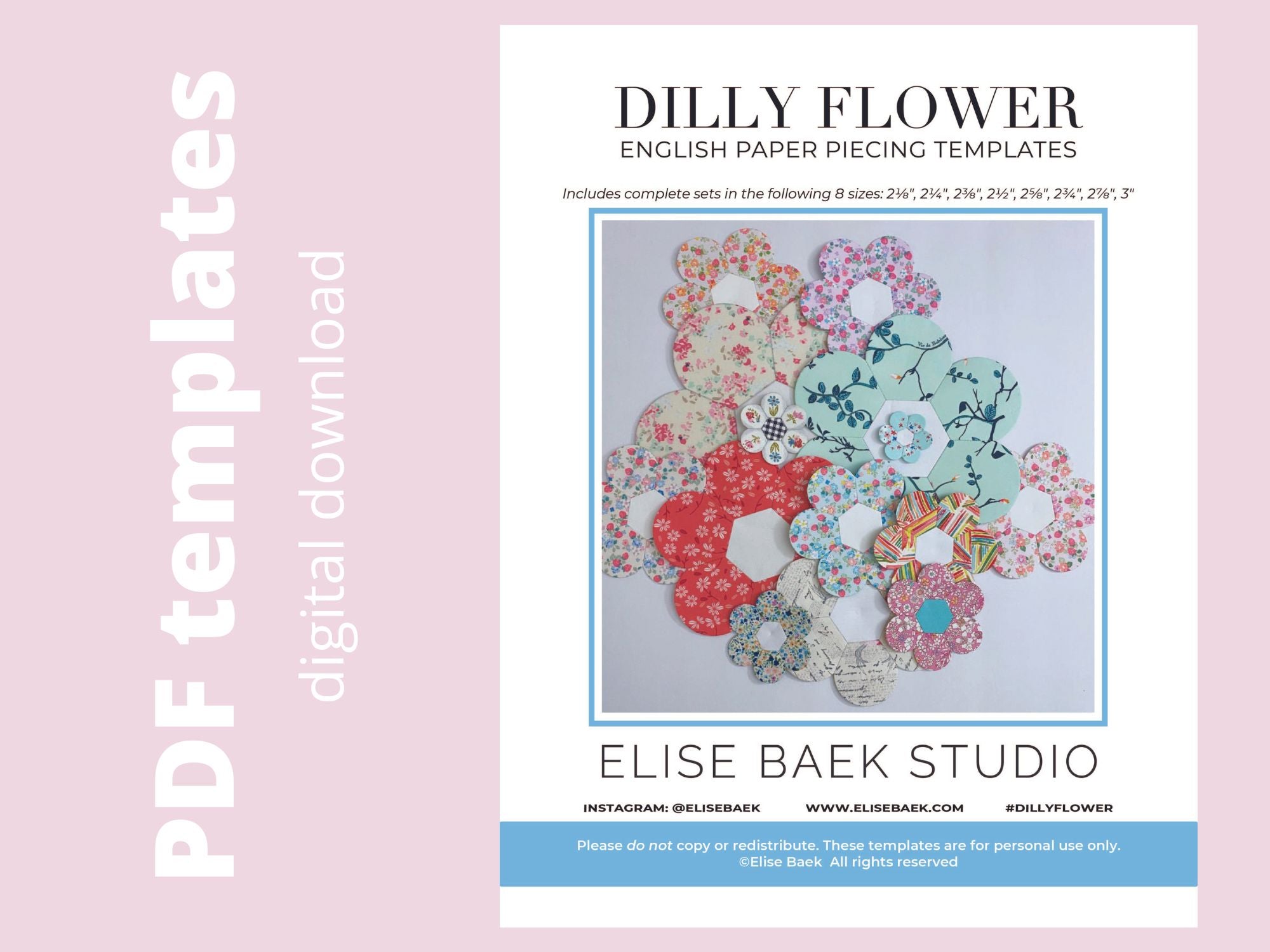 Dilly Flower PDF Template 5