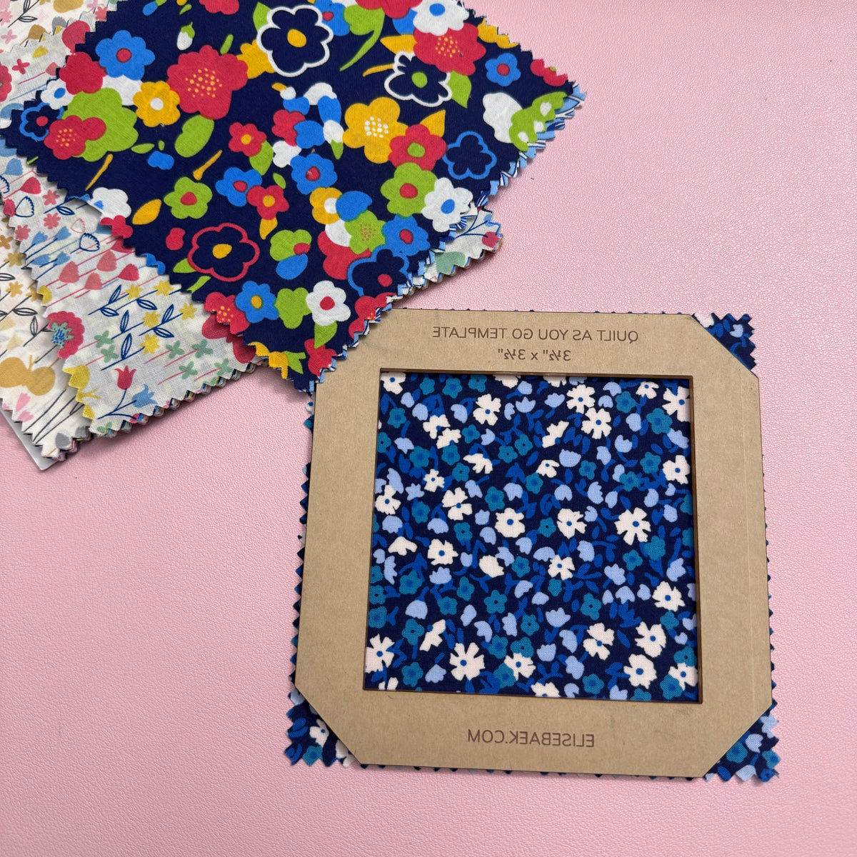3.5" Square Quilt As You Go Template Set