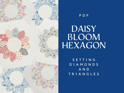 Daisy Bloom Setting Diamonds and Triangles