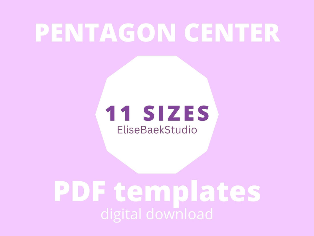 Pentagon Center Templates