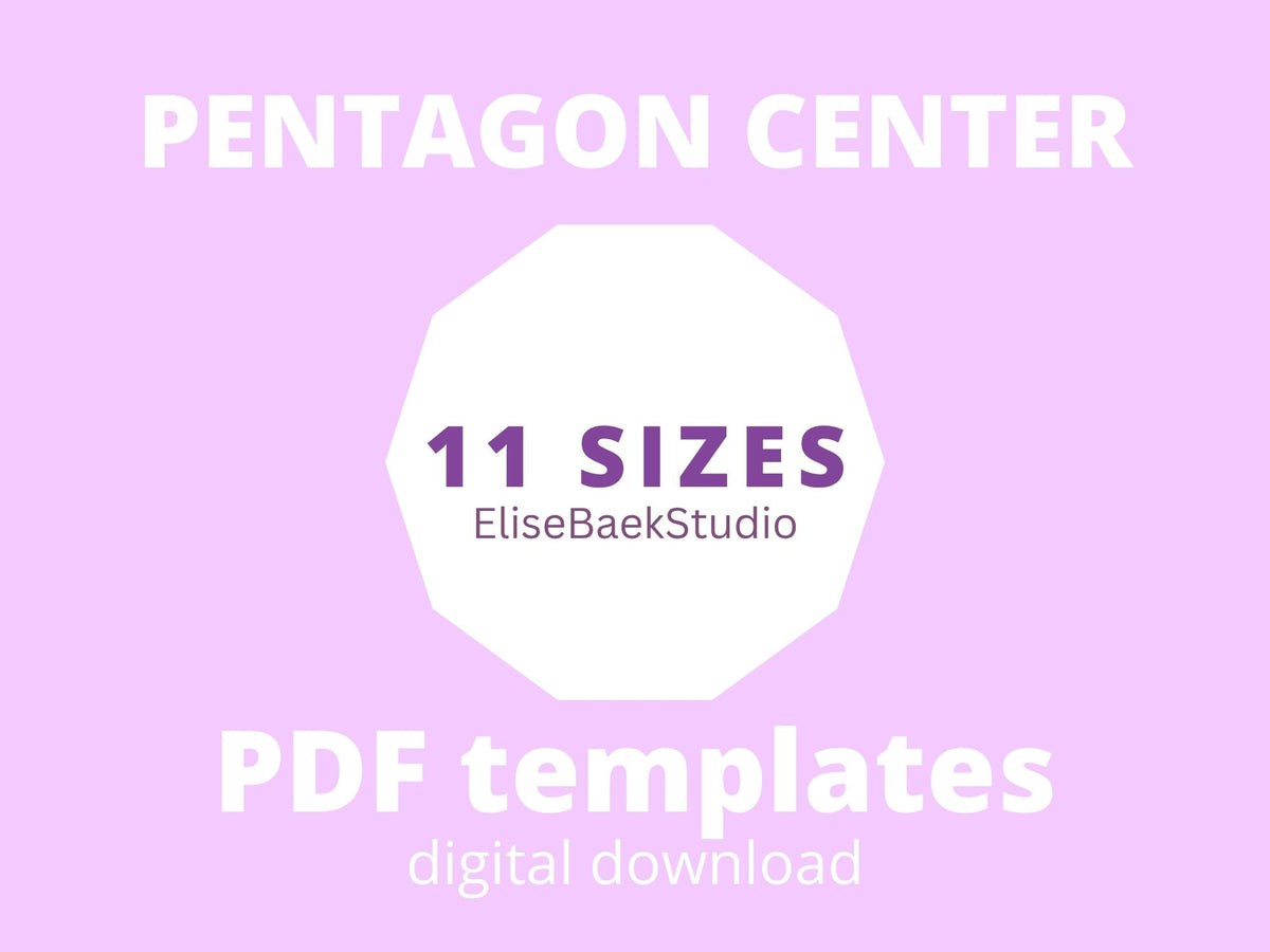 Pentagon Center Templates