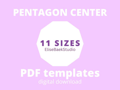 Pentagon Center Templates