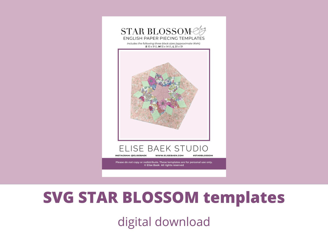 Star Blossom SVG