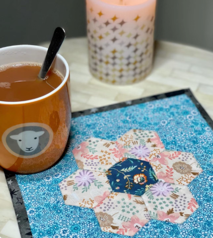 Hexagon Mug Rug
