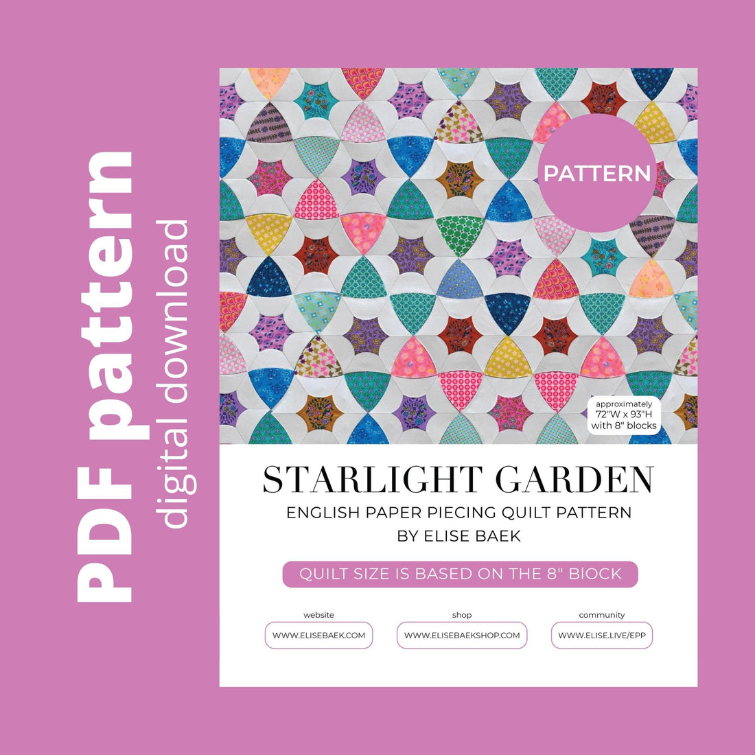 Starlight Garden PDF pattern