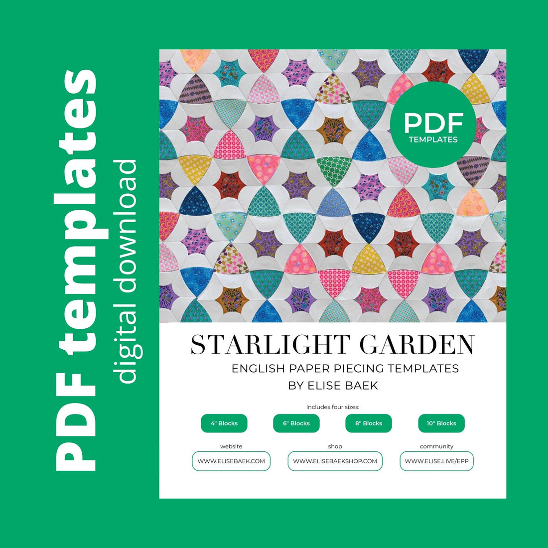 Starlight Garden PDF templates