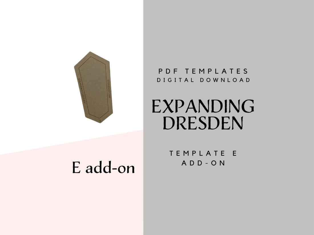 Template E add-on for Expanding Dresden Plate No.1