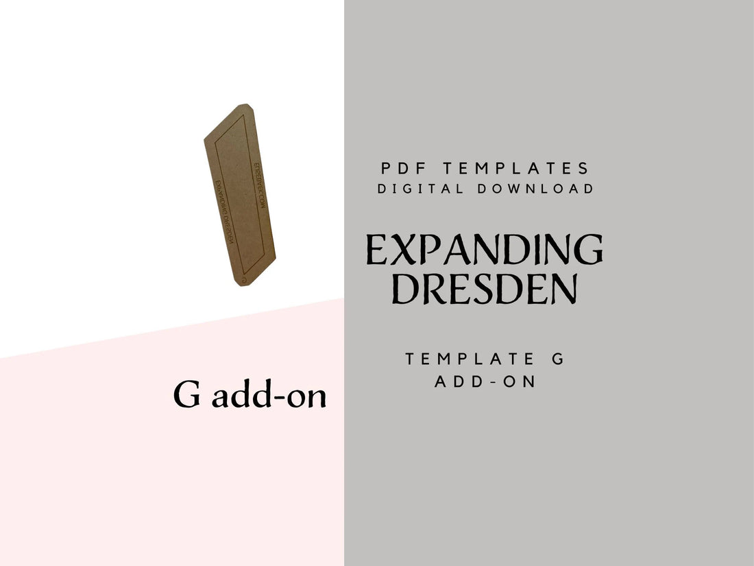 Template G add-on for Expanding Dresden Plate No.2