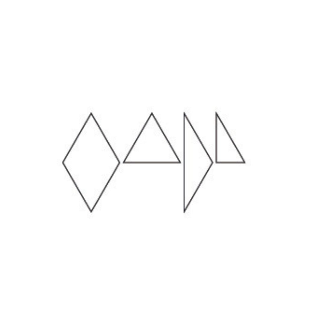 1" May Blossom Hexagon Setting Diamonds and Triangles