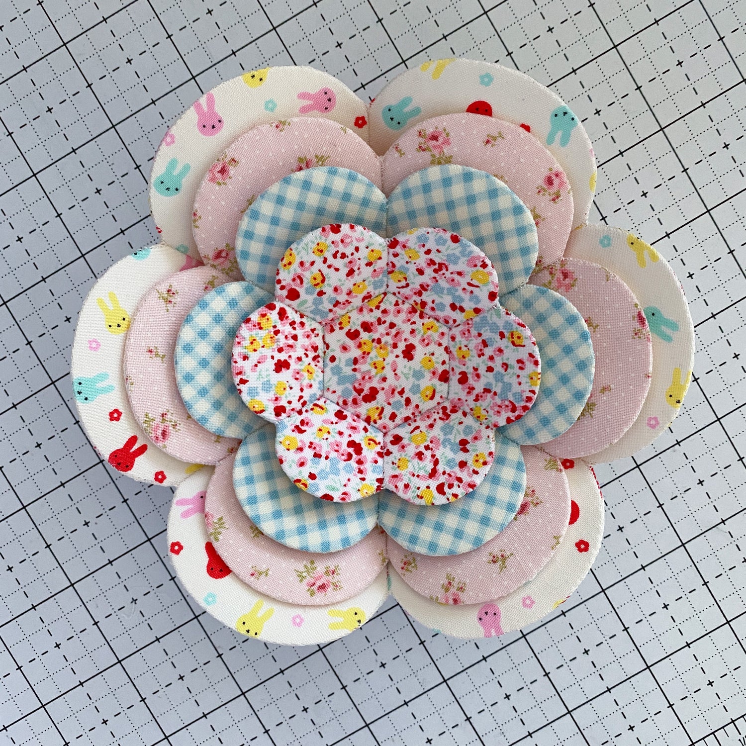 Dilly Flower BOWL PDF Pattern + Templates