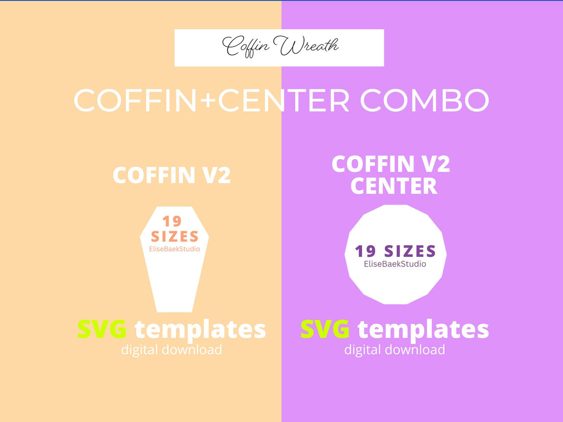 [SVG] Coffin v2 + Coffin v2 Center Templates