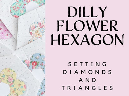 Dilly Flower Setting Diamonds and Triangles